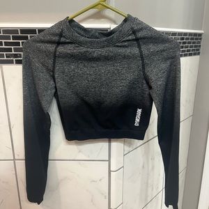 GYMSHARK adapt seamless long sleeve
crop top